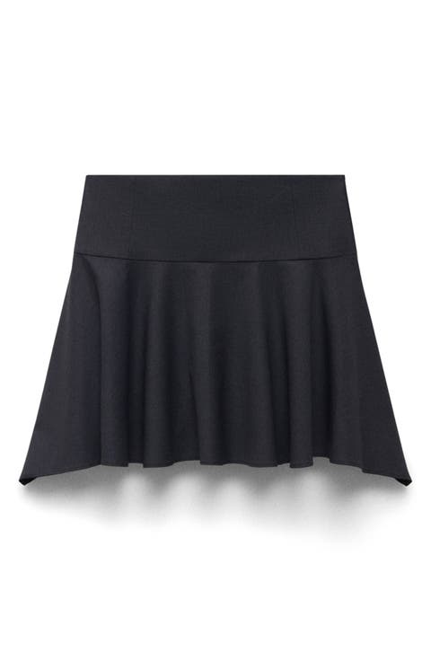 Sharkbite Hem Miniskirt