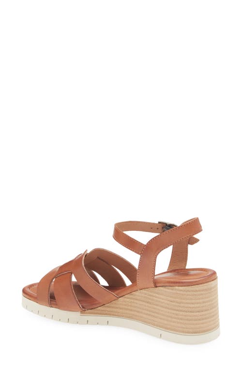 Miz Mooz Mackenzie Wedge Sandal In Brandy