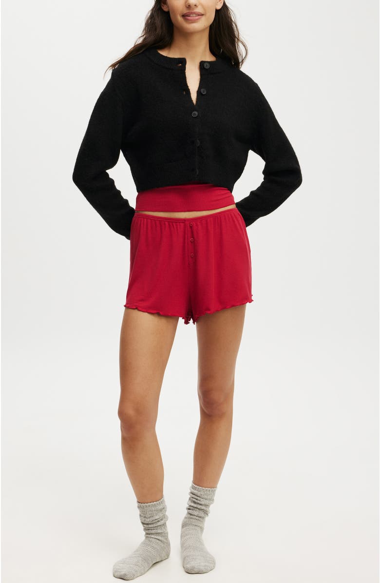 COTTON ON BODY Women's Cropped Knit Cardigan, Alternate, color,