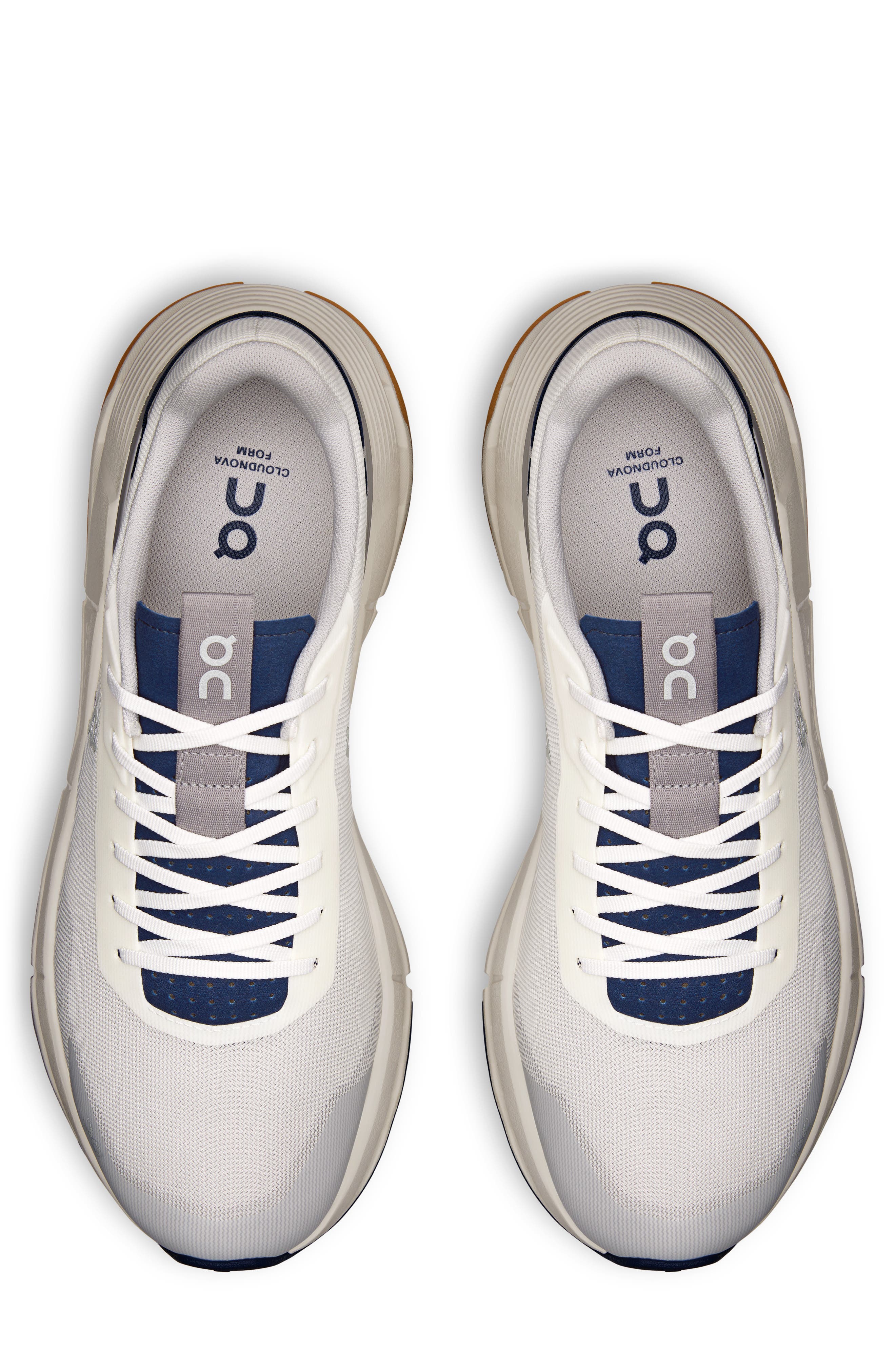 On Cloudnova Form 2 Sneaker, Alternate, color, Ivory/ Zodiac