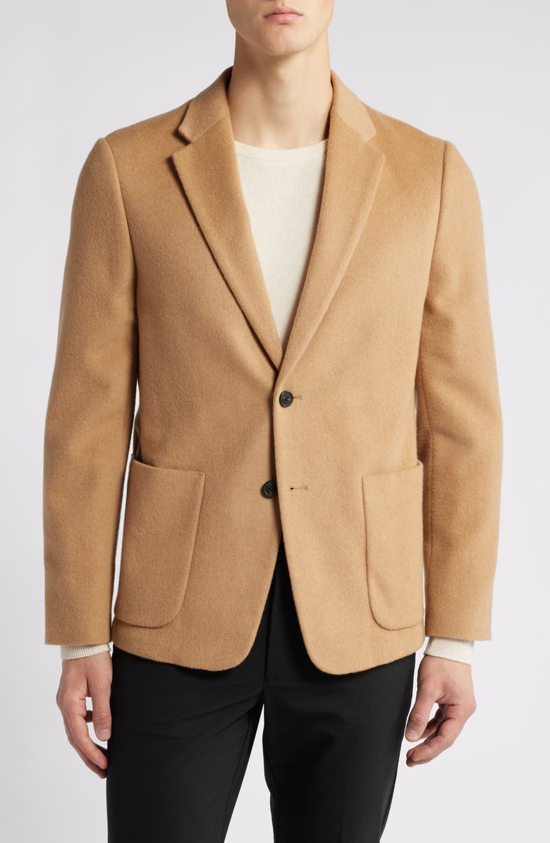 Theory Clinton Wool & Cashmere Blazer, Alternate, color, New Cml