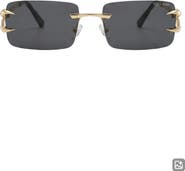 Fifth & Ninth Voss 58mm Rectangular Sunglasses