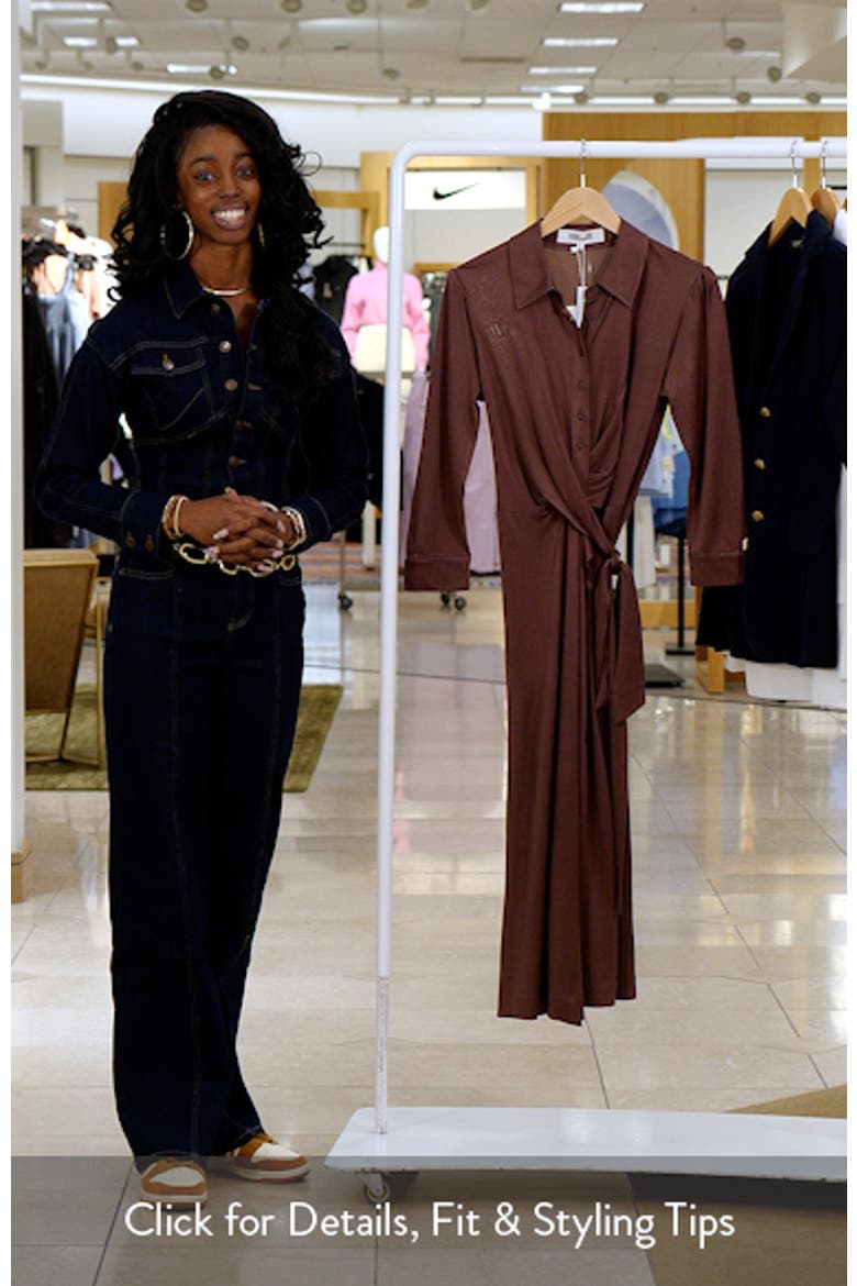 Sana Wrap Shirtdress video