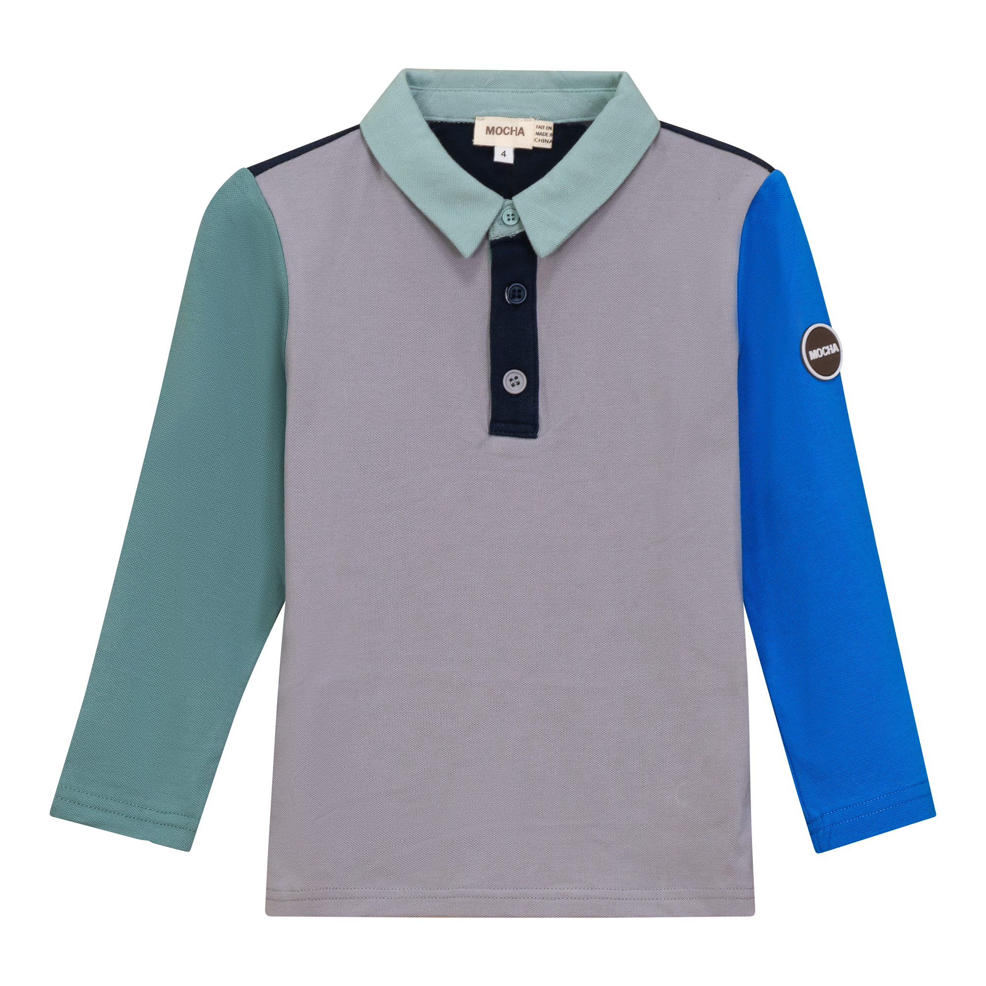 selected Navy/Grey