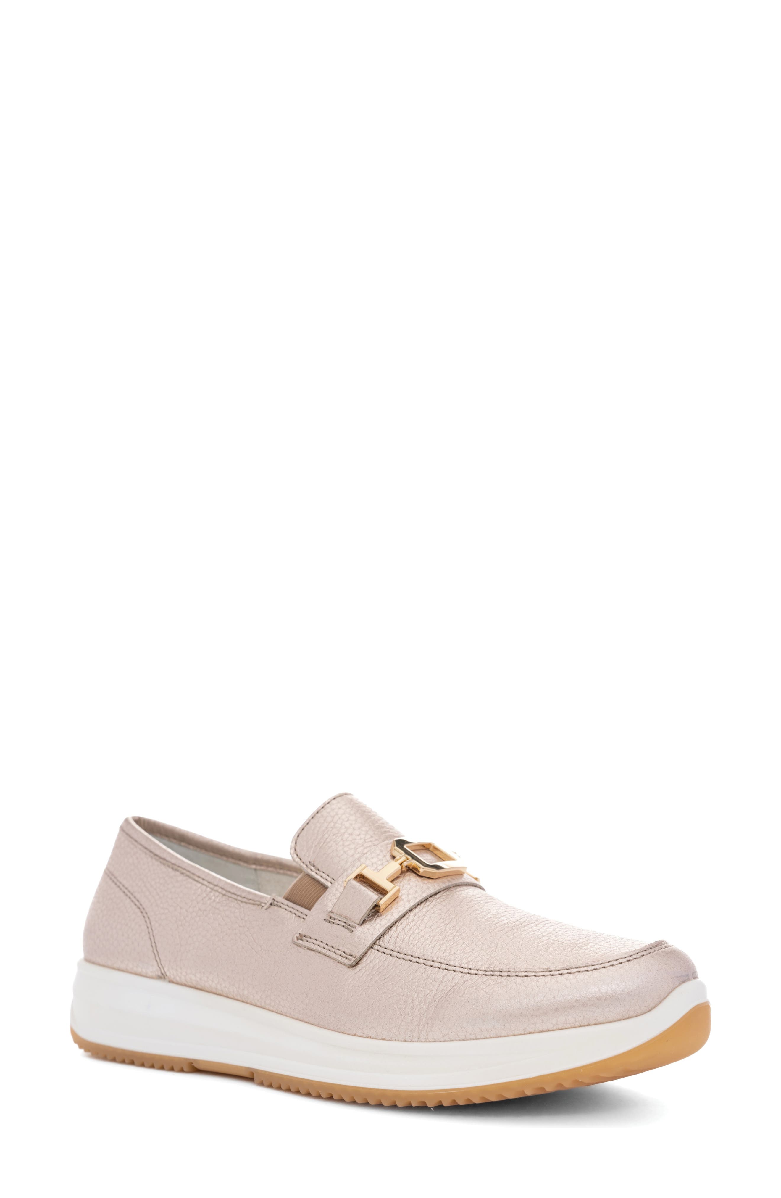 ara Wedge Loafer, Main, color, Sand