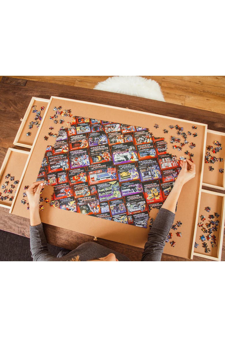 Radical Robots 1000-Piece Jigsaw Puzzle, Alternate, color, Multi-Color