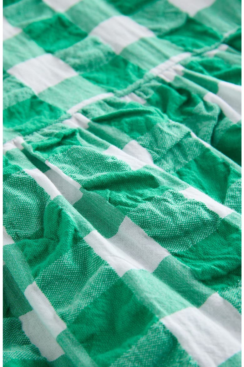 Ruffle Dress, Alternate, color, GREEN