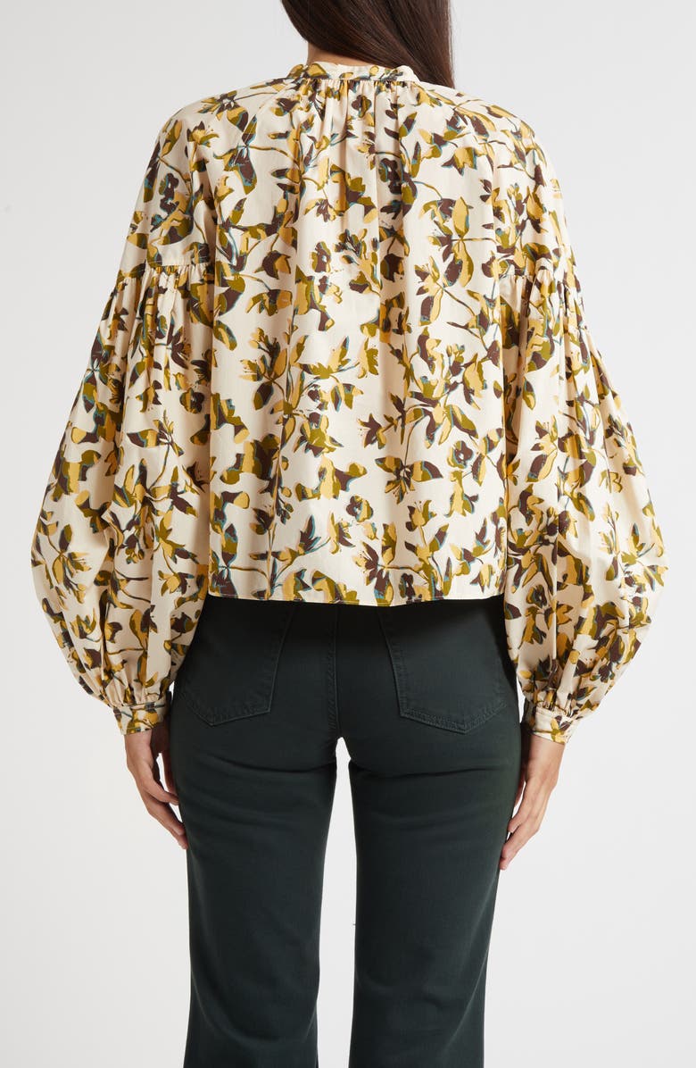 Ulla Johnson Rowena Print Shirt, Alternate, color, Lucent