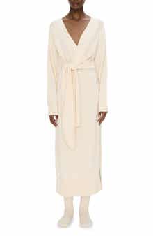 Simkhai Skyla Long Sleeve Cotton & Cashmere Sweater Dress
