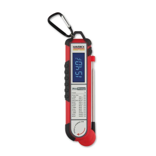 Maverick Pro-temp Professional Thermocouple Thermometer, Red In Multi