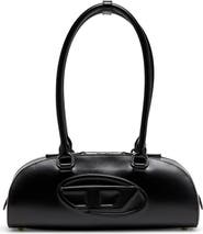 DIESEL® 1DR 2.0 Dome East/West Leather Shoulder Bag