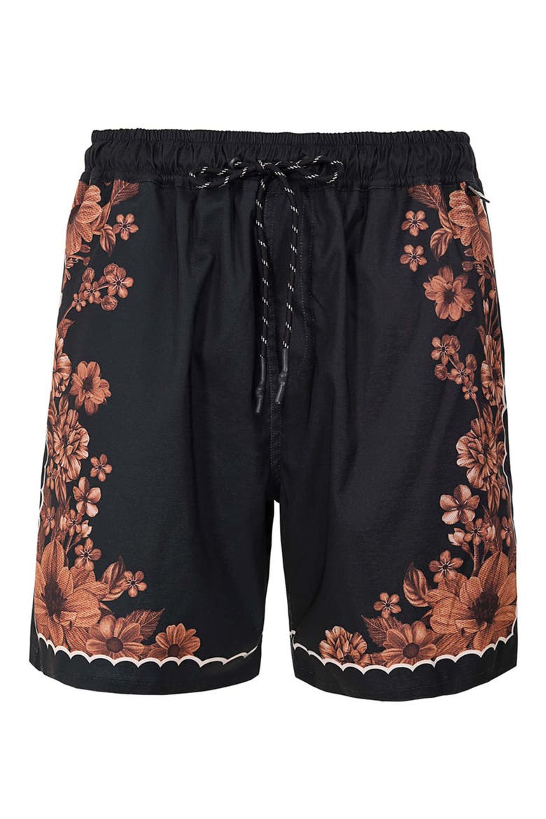 Joe Swim Trunks, Alternate, color, BLACK MULTI