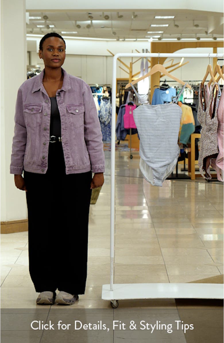 The Cabo One-Piece Swimsuit, sales video thumbnail