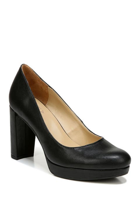 Berlin Block Heel Platform Pump - Wide Width Available (Women)