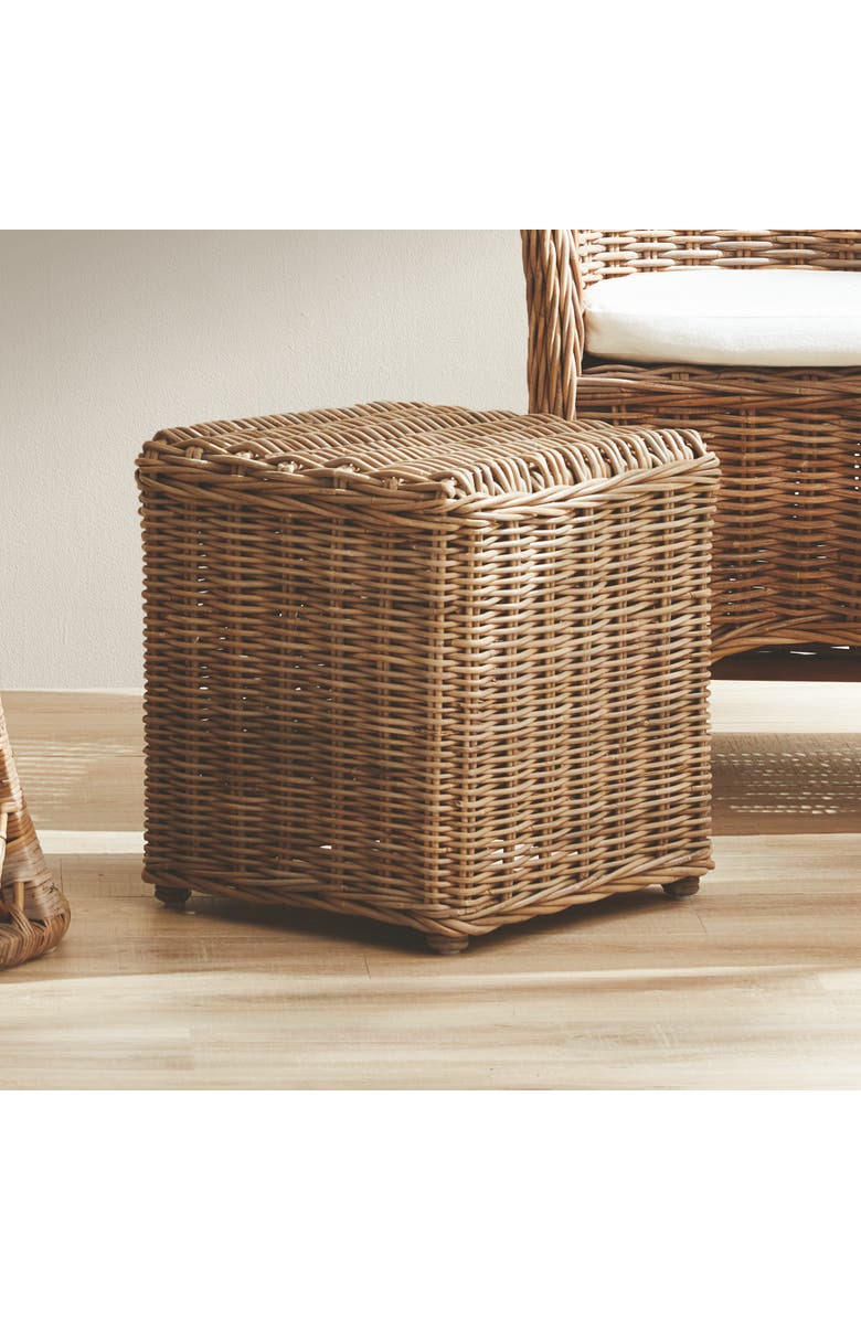 Napa Home & Garden Davina Stool Ottomans Bench Chair, Alternate, color, Beige