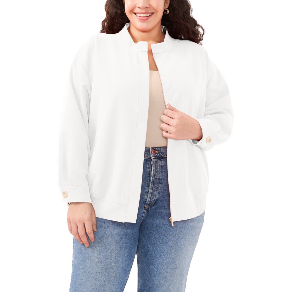 VINCE CAMUTO VINCE CAMUTO OVERSIZE WATER REPELLENT BOMBER JACKET