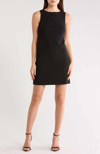 Vince Camuto Bow Back Scuba Crepe Shift Minidress
