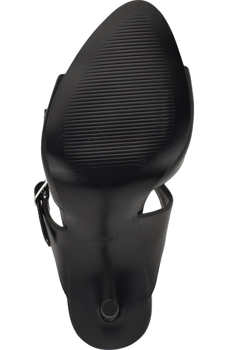 Nine West Reida Stiletto Sandal, Alternate, color, Black