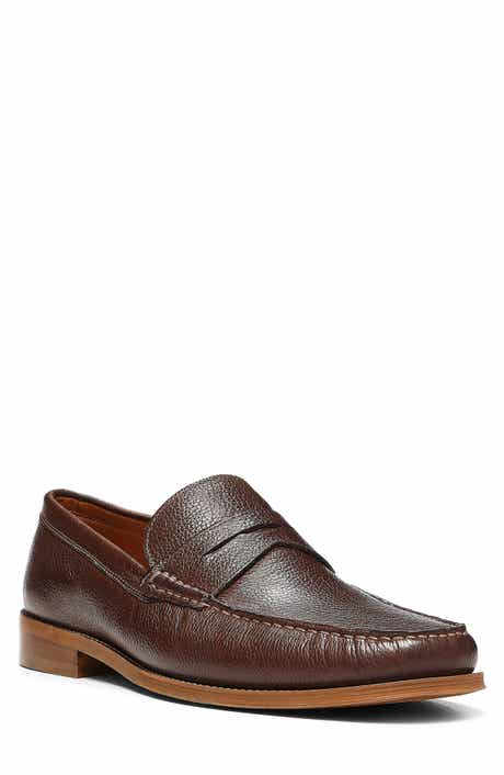 Donald Pliner Leather Penny Loafer