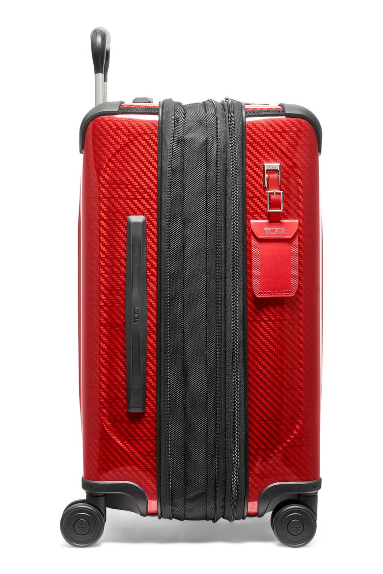 22-Inch Tegra-Lite® International Expandable 4 Wheel Carry-On Bag, Alternate, color, BLAZE RED
