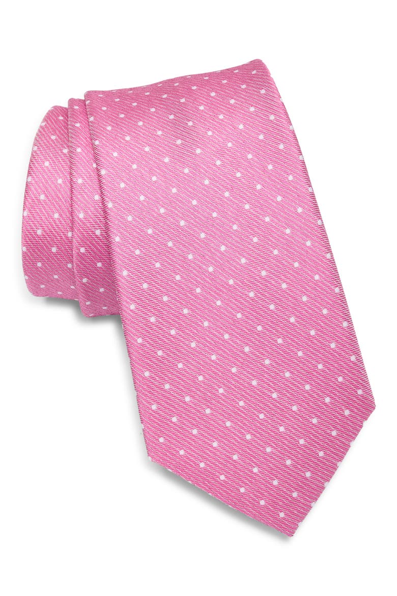 Dot Tie, Main, color, BERRY