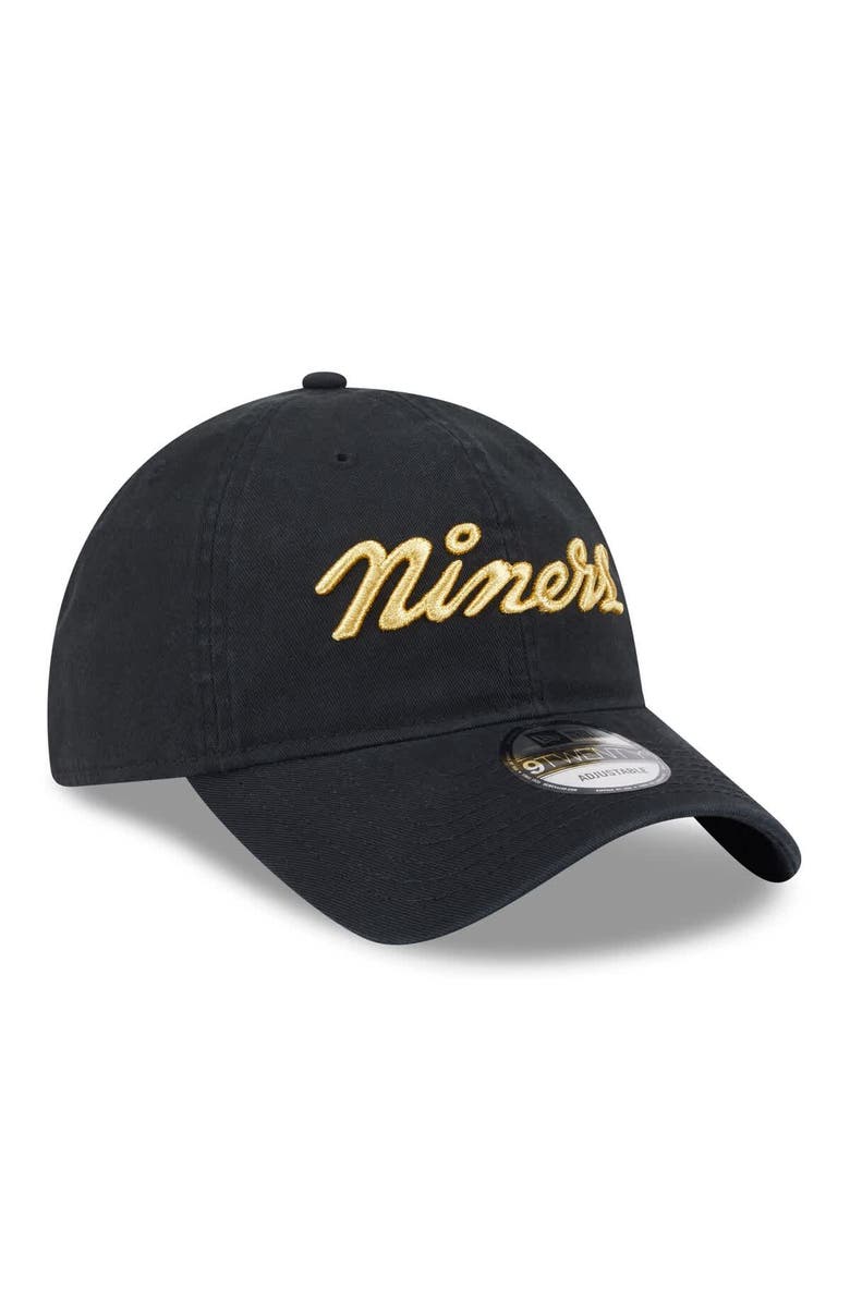 New Era Men's New Era  Black San Francisco 49ers 2025 Rivalries Collection Team 9TWENTY Adjustable Hat, Alternate, color, Black