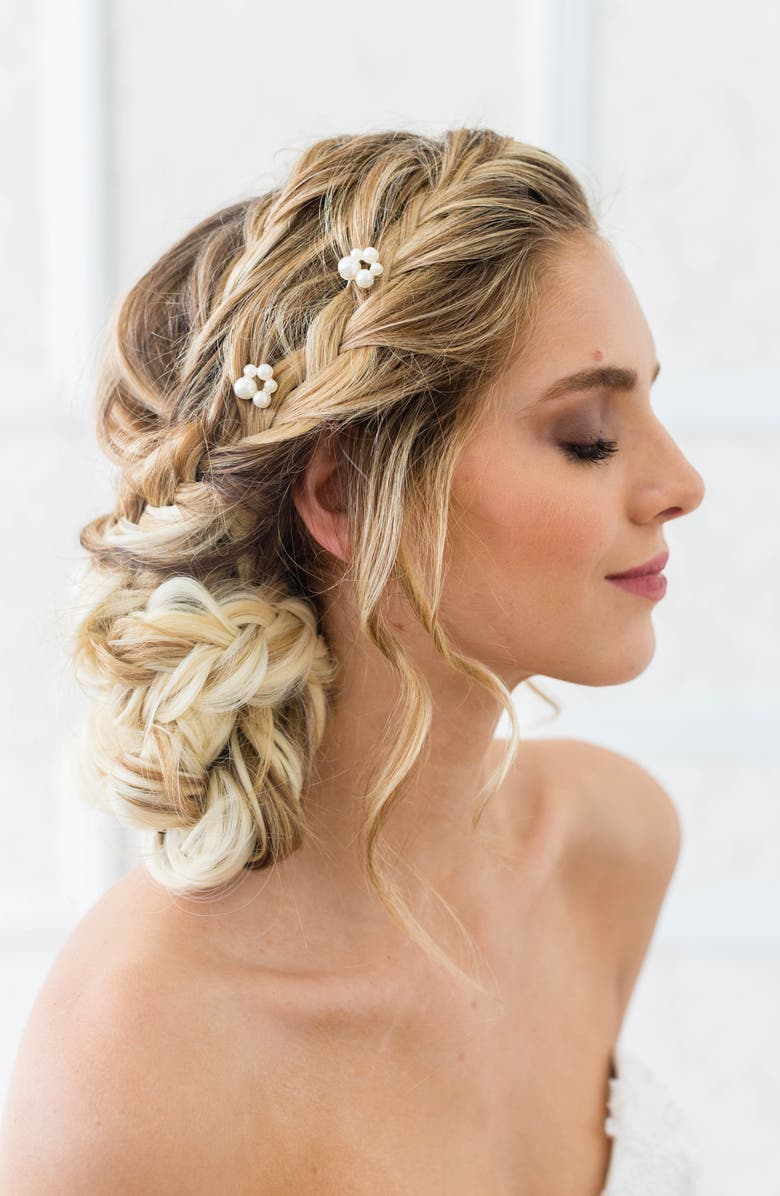 Brides & Hairpins Giada Set of 2 Hair Pins, Alternate, color, 