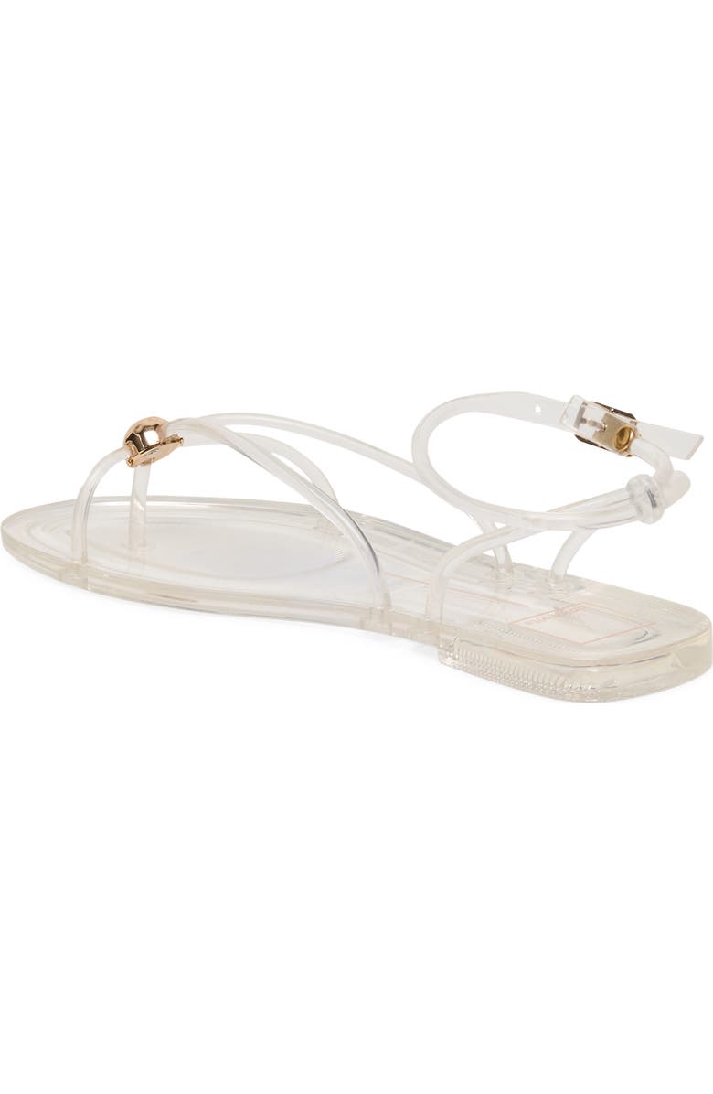 Dolce Vita Kenley Ankle Strap Jelly Sandal, Alternate, color, Crystal