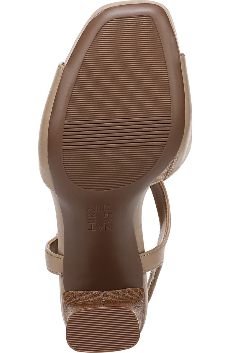 Naturalizer Marlowe T-Strap Sandal - Wide Widths Available, Alternate, color, Tan Faux Leather