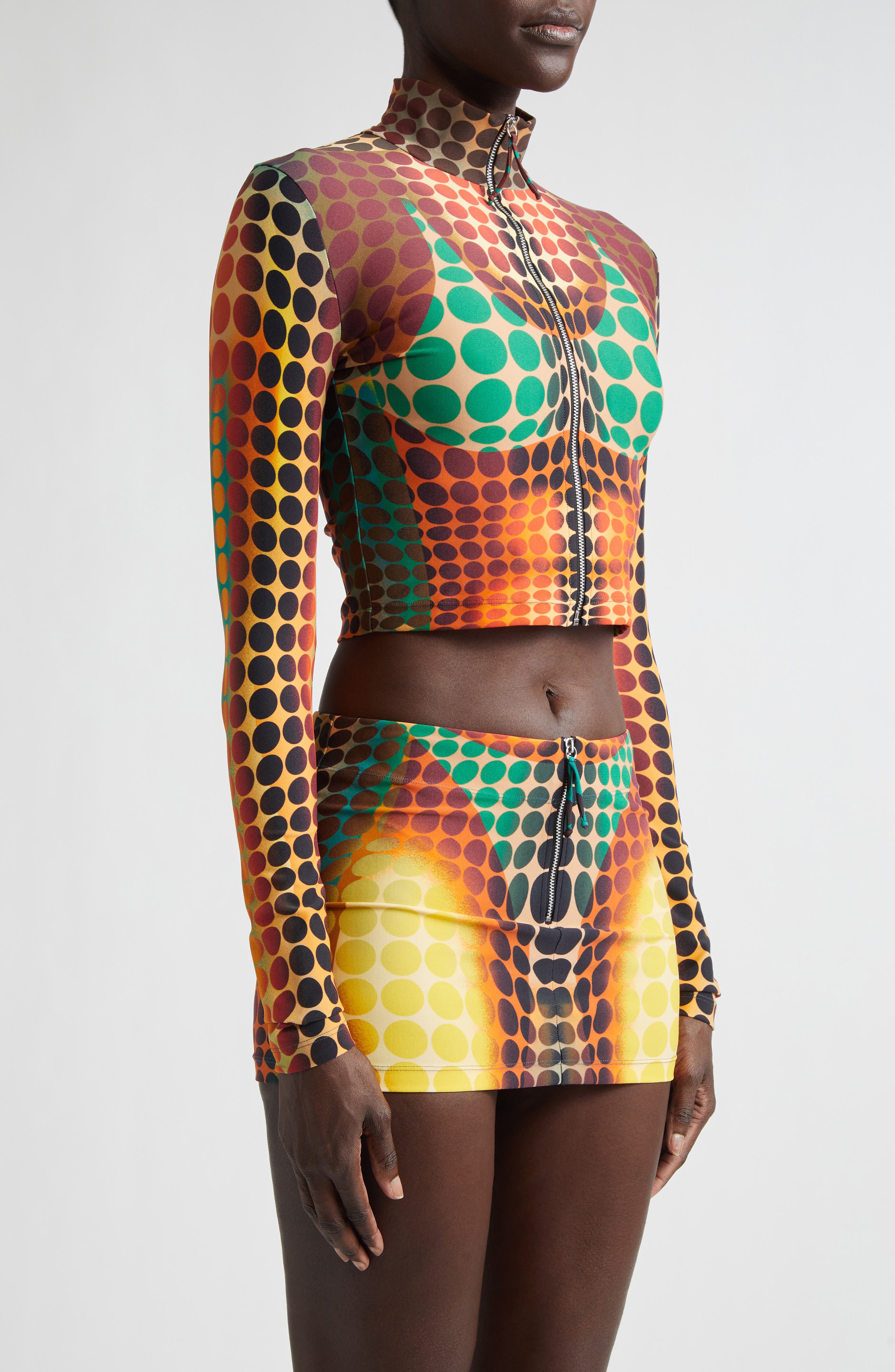 Jean Paul Gaultier FEMME ドット柄キャミソール Jean Paul Gaultier