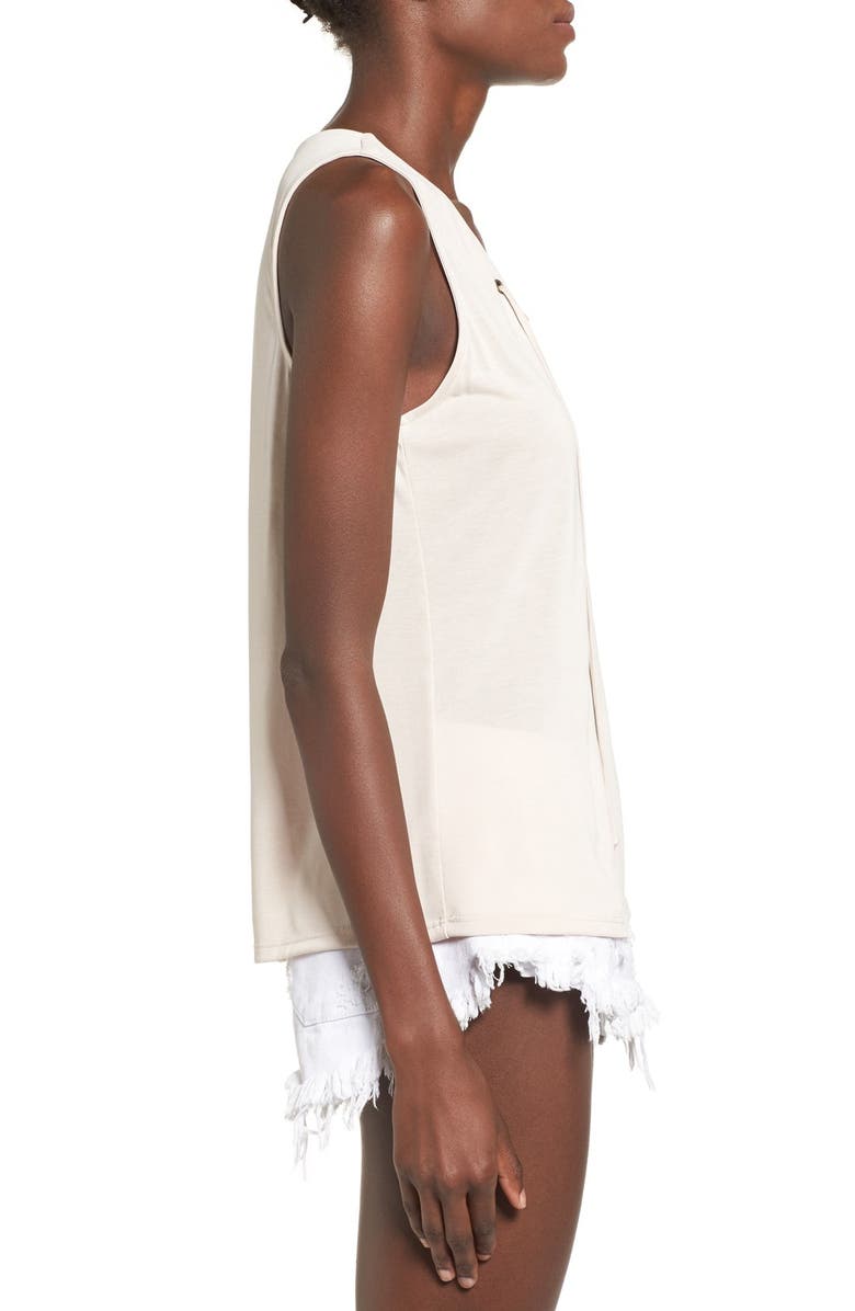 Madison & Berkeley Lace-Up Tank, Alternate, color, 