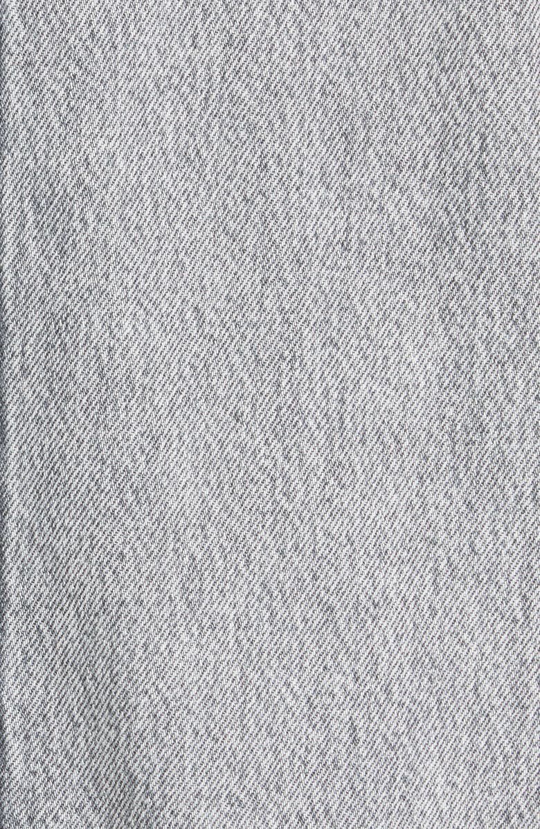 rag & bone Oversize Snap Front Denim Shirt, Alternate, color, 