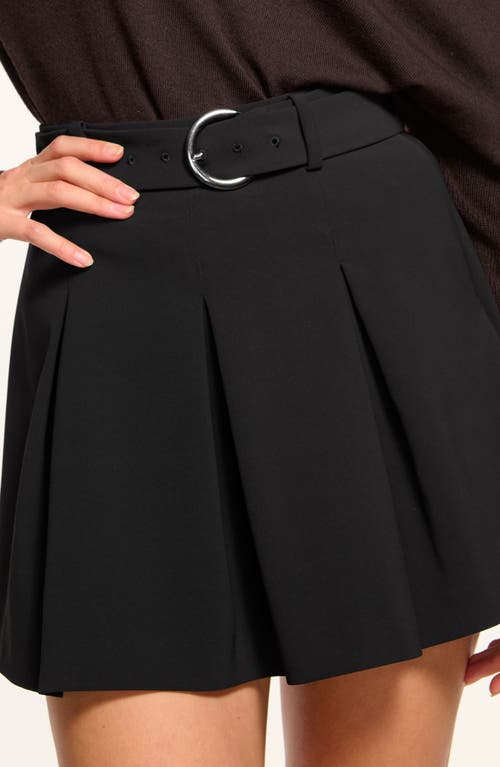 Ramy Brook Donia Pleated Skort In Black