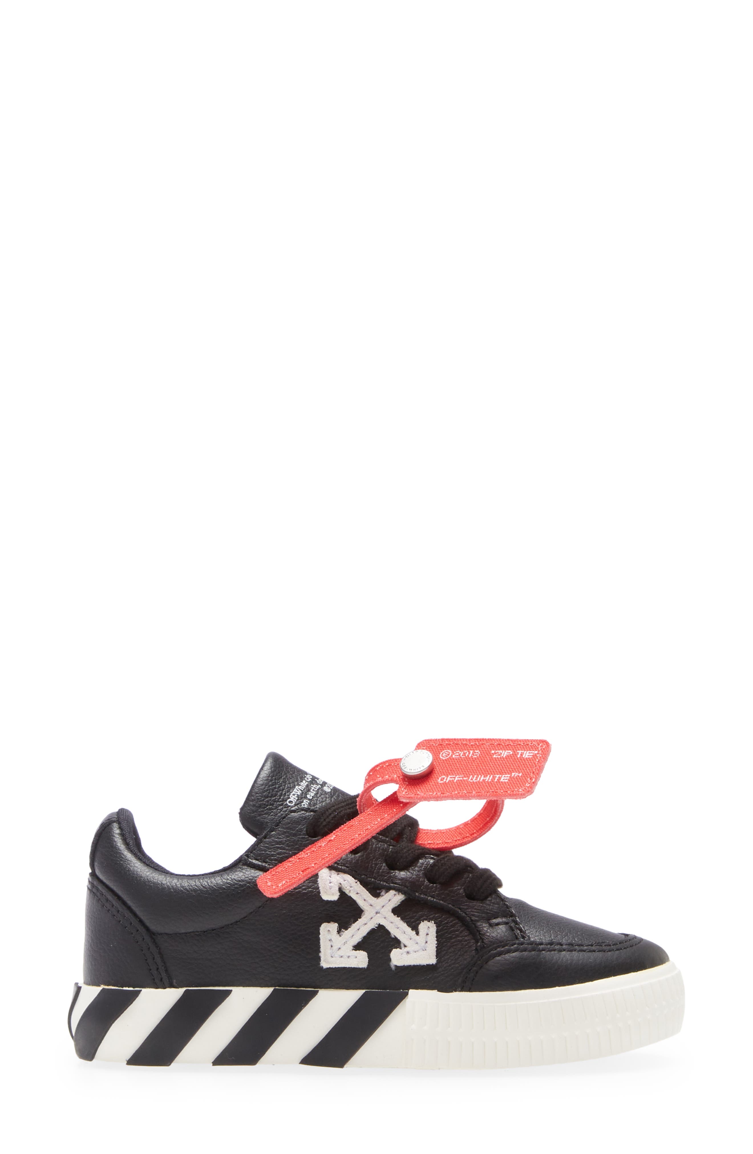 Off-White Kids' Vulcanized Low Top Sneaker, Alternate, color, 