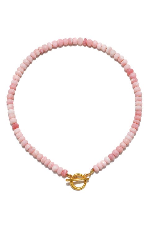Opal Candy Beaded Choker Necklace