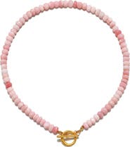 Sequin Opal Candy Beaded Choker Necklace