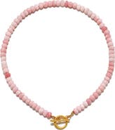 Sequin Opal Candy Beaded Choker Necklace