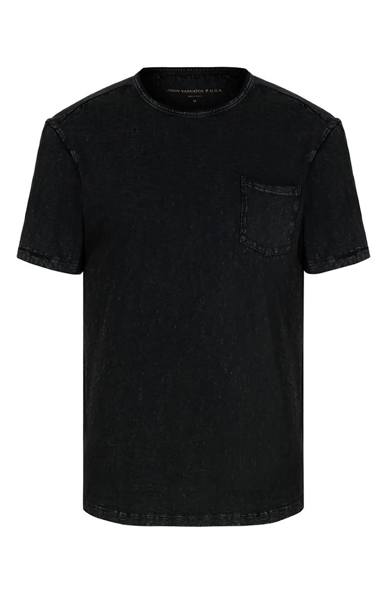 John Varvatos Cooper Washed Cotton Slub T-Shirt, Main, color,