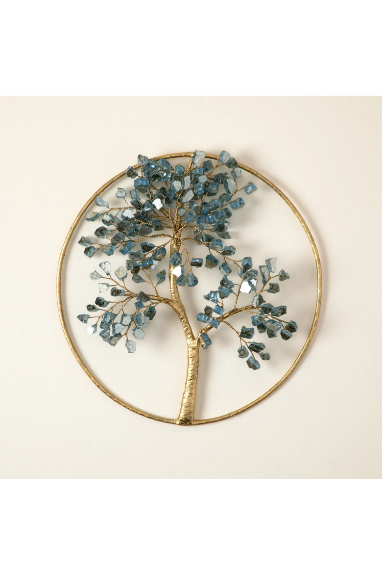 Birth Month Tree of Well-Being Art, Main, color, March - Tree of Mindfulness
