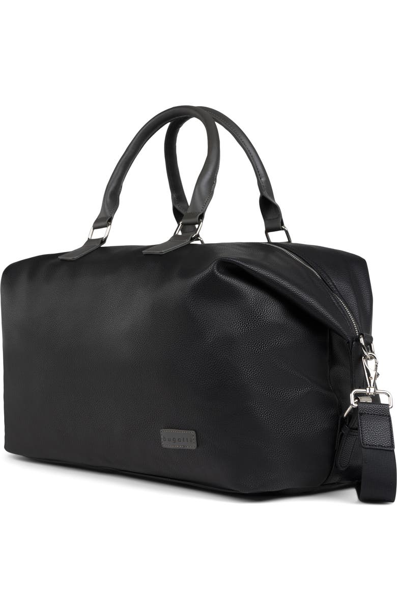 bugatti Contrast Duffle Bag, Alternate, color, Black