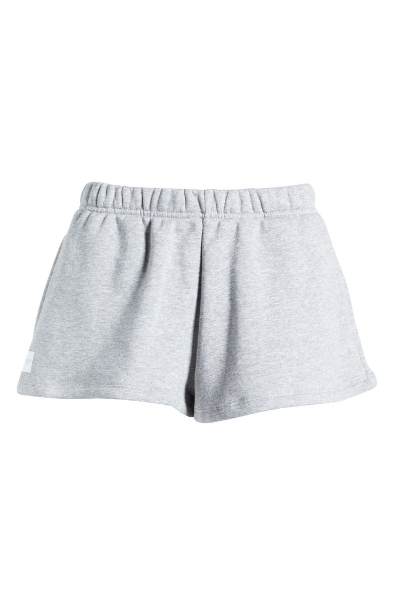 Florence by Mills Cozy Crush Sweat Shorts, Alternate, color, Heather Grey