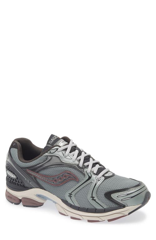 Saucony ProGrid Triumph 4 Sneaker in Agave/Chocolate 