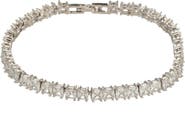 EYE CANDY LOS ANGELES Claire Cubic Zirconia Tennis Bracelet