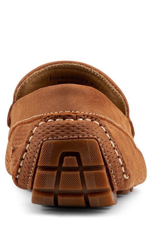 Donald Pliner Textured Horsebit Loafer In Whiskey