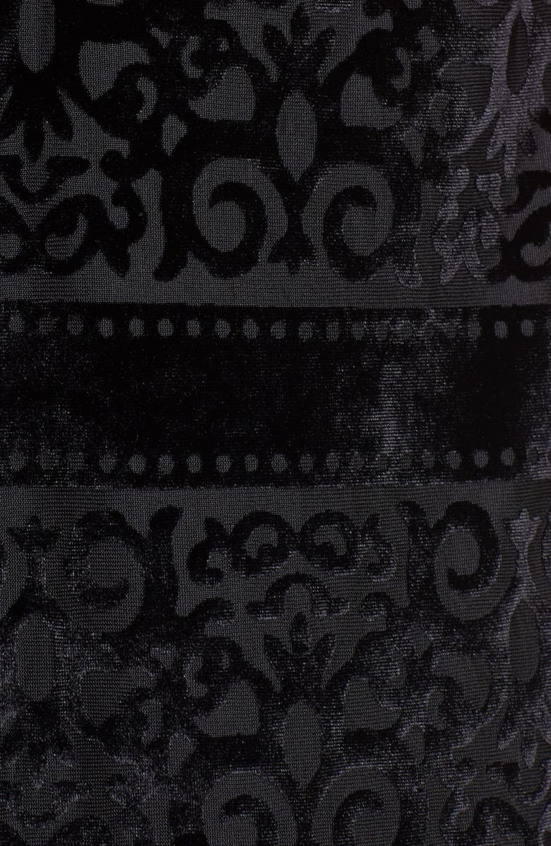 ASTR the Label ASTR Burnout Velvet Shift Dress, Alternate, color,