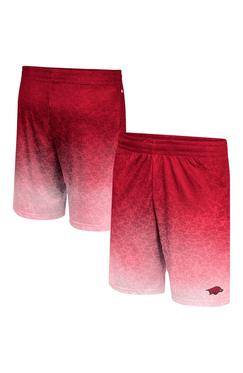 COLOSSEUM Men's Colosseum Cardinal Arkansas Razorbacks Walter Shorts, Main, color,