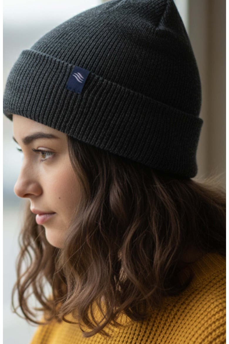 The Softest Ultra cozy Yak Yarn Heathered Knit Beanie, Alternate, color, Light Heather Grey