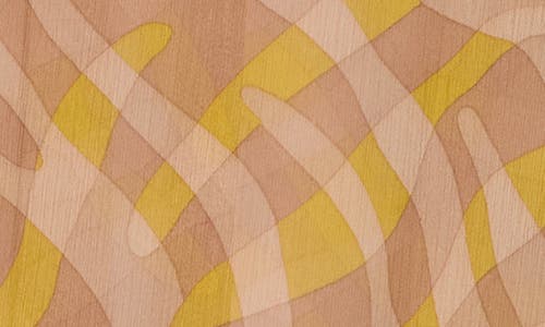 Shop Renee C Long Sleeve Semisheer Top In Mustard