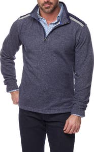 Robert Graham Rufino Quarter Zip Pullover Sweater
