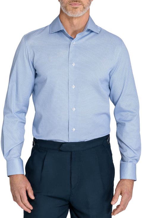 Harborline Dash Cotton Twill Dress Shirt